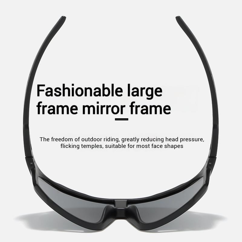 Adaptive Sports Sunglasses with Full UV Protection and Contoured Fit