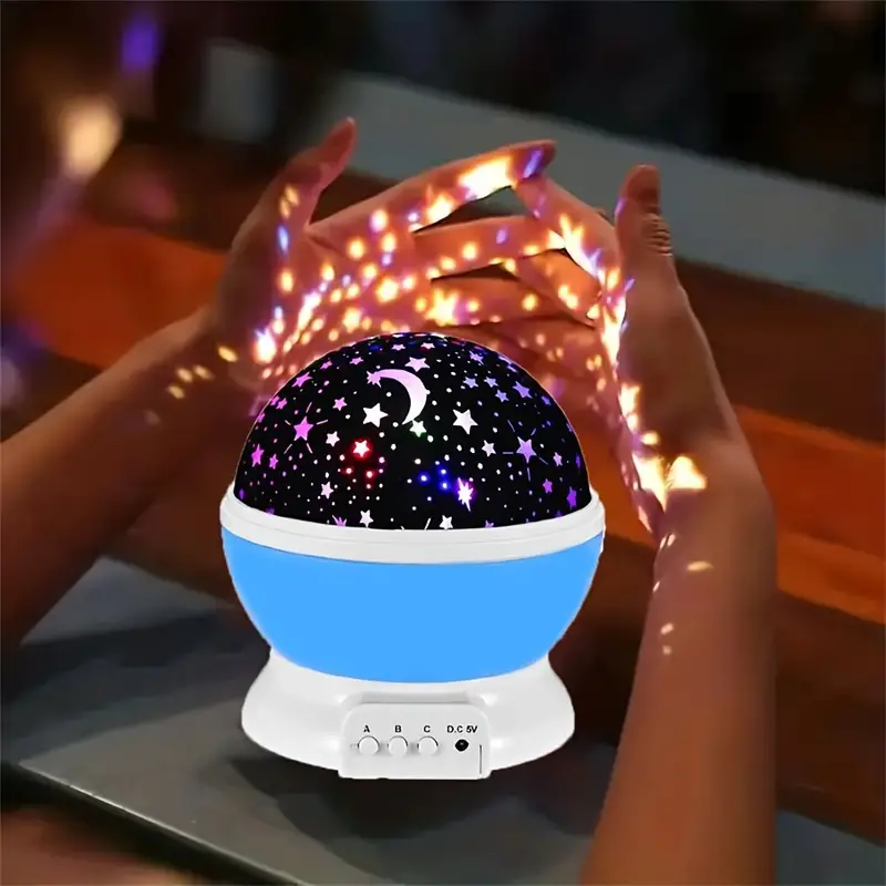 Serene Night Sky Projector with Relaxing Sounds