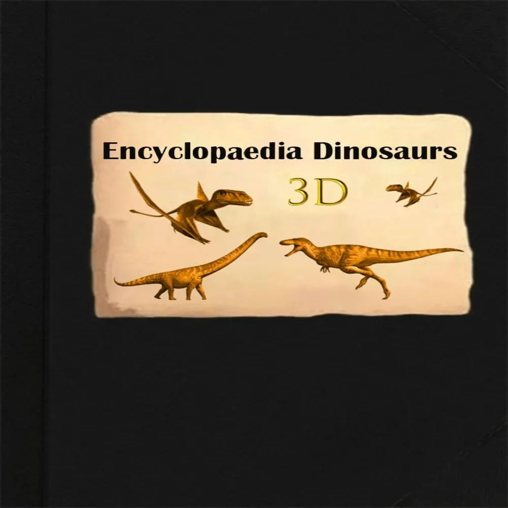 Interactive 3D Dinosaur Adventure Book with Aquatic Creatures