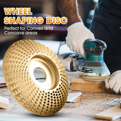 Precision Wood Shaping Disc Set for Angle Grinders