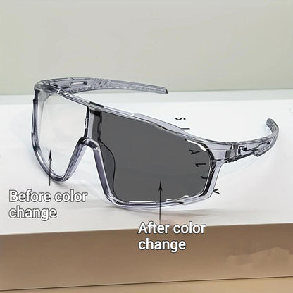 Adaptive Sports Sunglasses with Full UV Protection and Contoured Fit