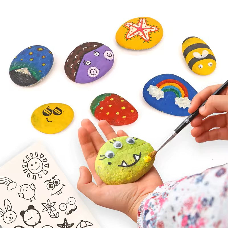 Creative Rock Painting Set for Kids 4-12 with Art Supplies
