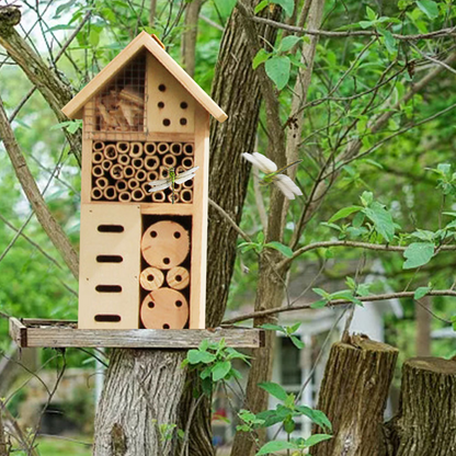 Eco-Friendly Insect Haven for Bees and Pollinators