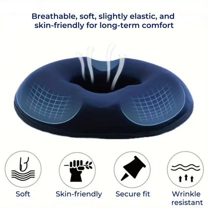 ComfortCore Cushion: Ergonomic Donut-Shaped Design for All-Day Relief