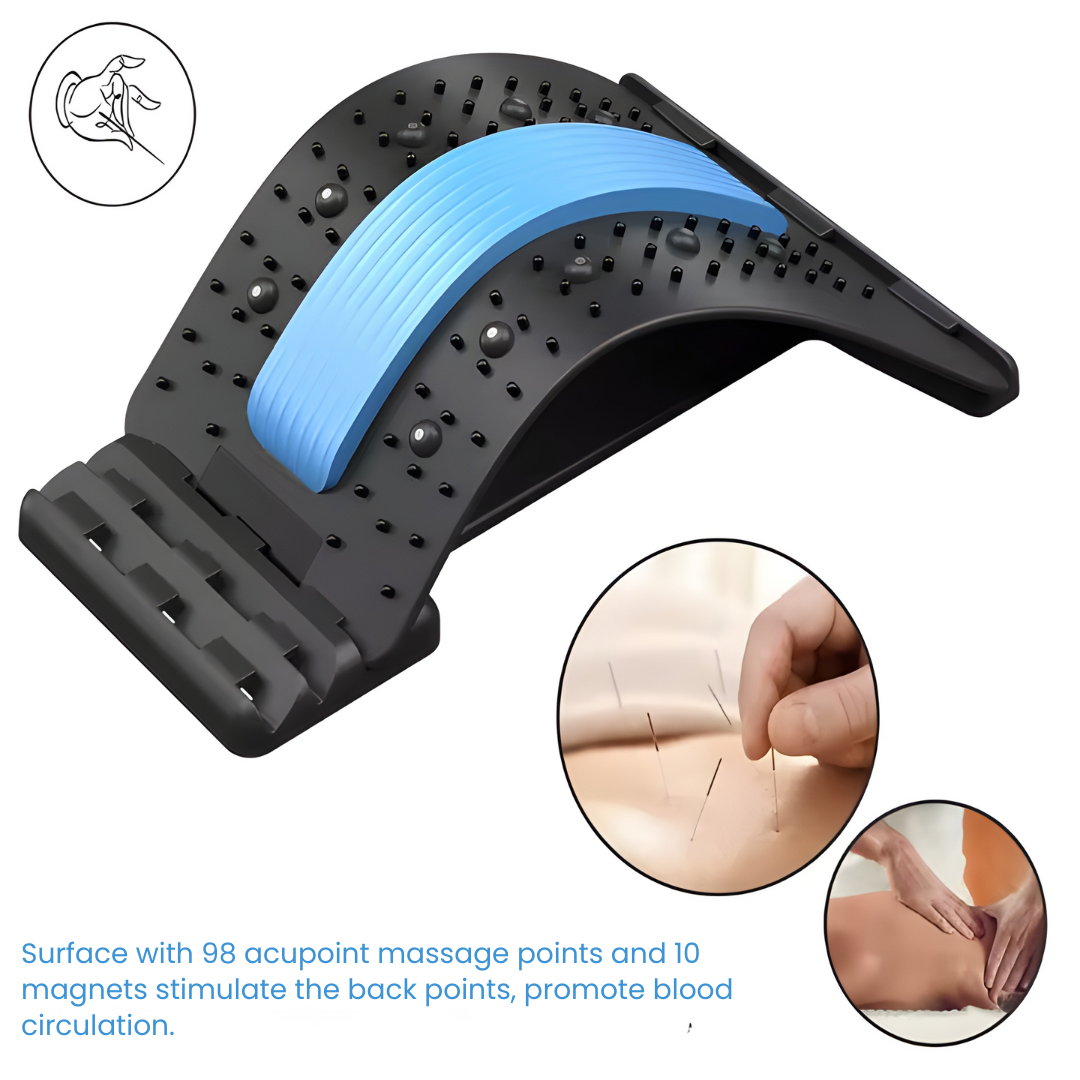 Ergonomic Lumbar Stretch Board for Back Relief and Posture Improvement