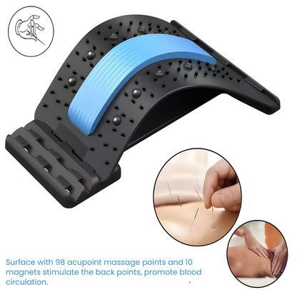 Ergonomic Lumbar Stretch Board for Back Relief and Posture Improvement