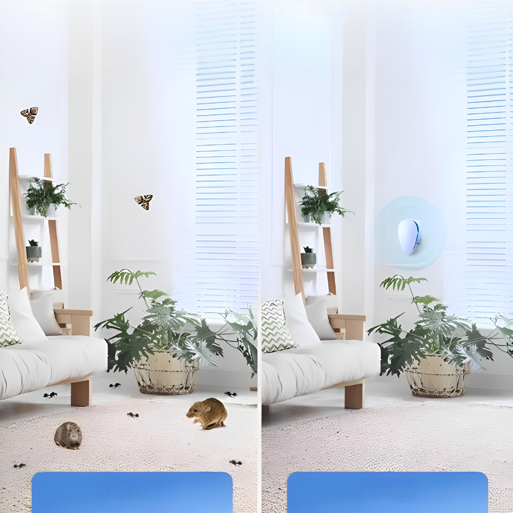 Smart Pest Defense Plug-In with Advanced Wave Technology