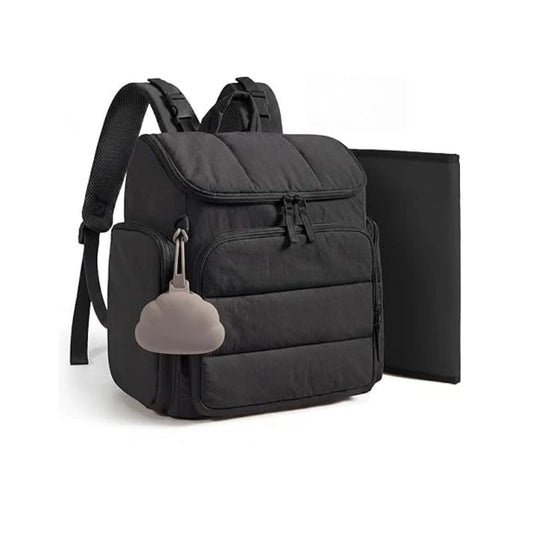 Versatile Baby Gear Backpack with Insulated Bottle Holders