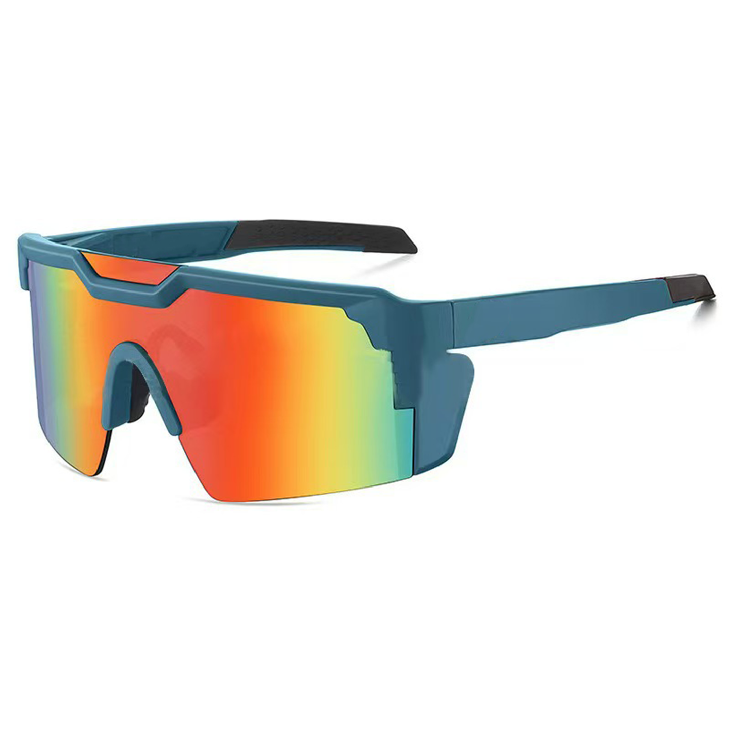 Adaptive Sports Sunglasses with Full UV Protection and Contoured Fit