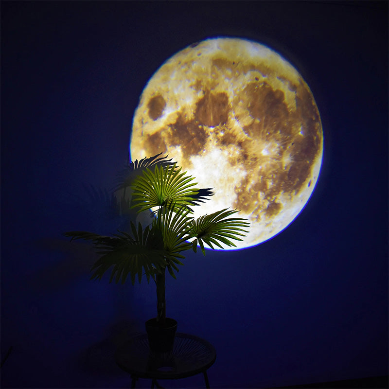 Luminous Cosmos Projection Lamp with Adjustable Neck