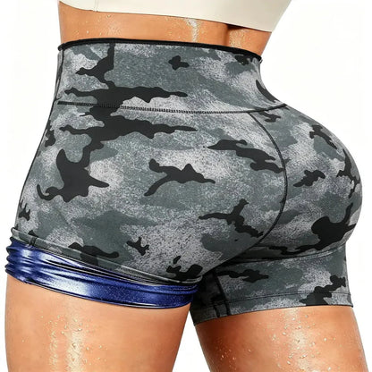 Ultimate Comfort High Waist Workout Shorts with Moisture Control & Waist Wrap