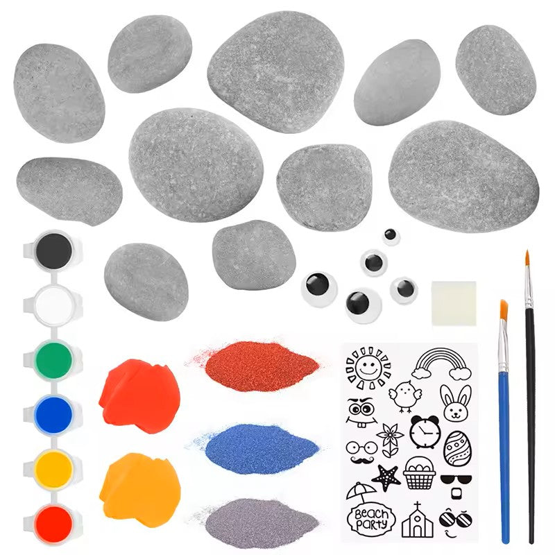 Creative Rock Painting Set for Kids 4-12 with Art Supplies
