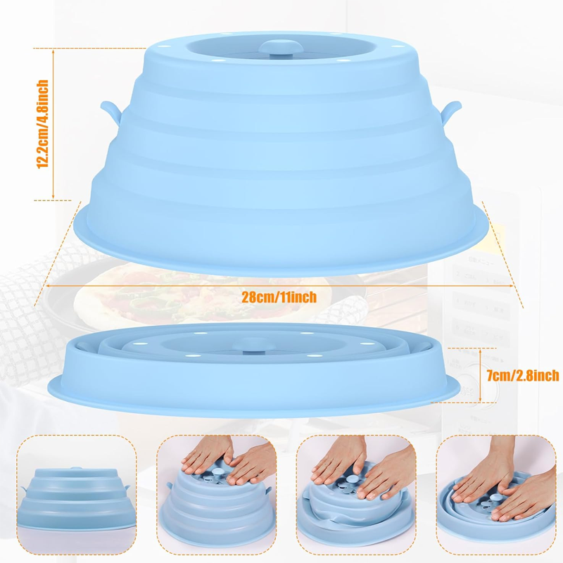 SmartFold Microwave Shield with Magnetic Attachment and Ventilation