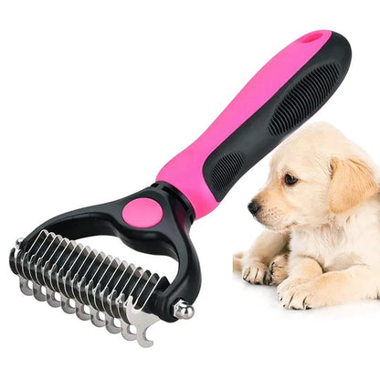 Effortless Grooming Brush for Medium to Long Haired Pets