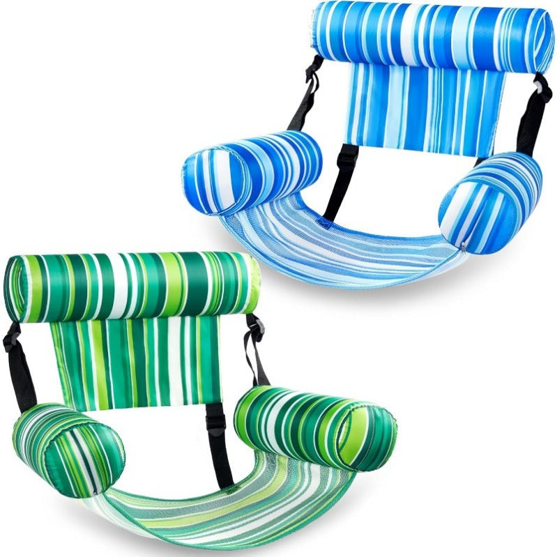 Comfort Mesh Pool Lounger with Adjustable Depth – Set of 2