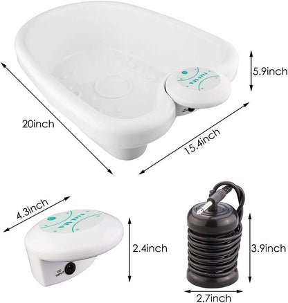 Relaxing Ionic Foot Soak Device with 30-Minute Auto Shutoff