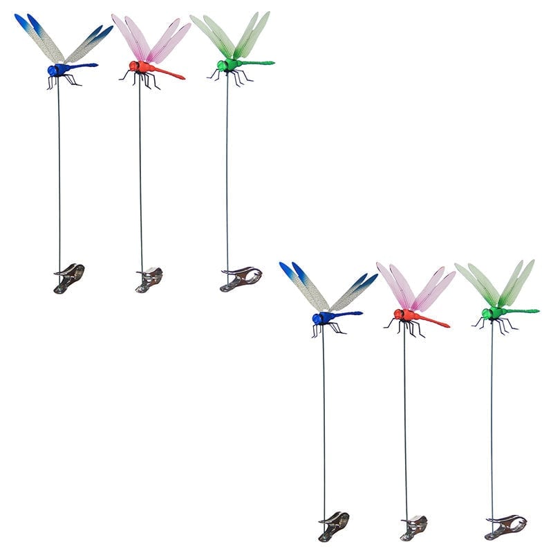Lifelike Dragonfly Clips for Effective Mosquito Protection