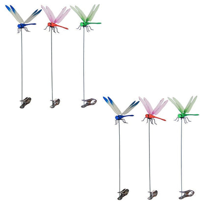 Lifelike Dragonfly Clips for Effective Mosquito Protection