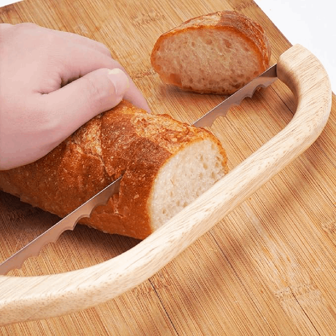 10-Inch Artisan Bread Cutter with Non-Slip Grip