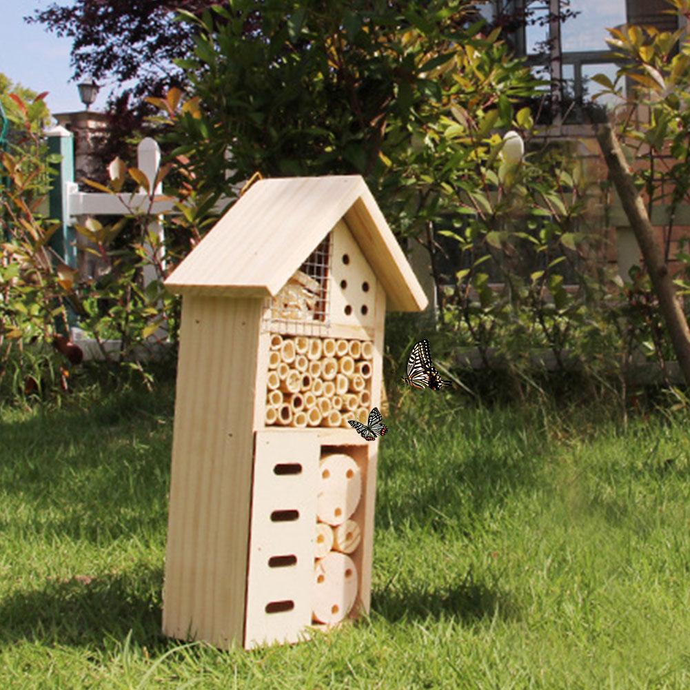 Eco-Friendly Insect Haven for Bees and Pollinators