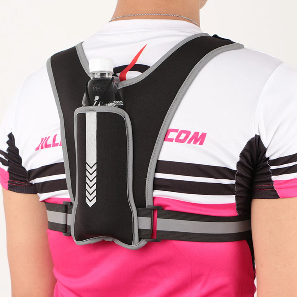 Ultimate Reflective Running Vest with Secure Phone Pocket