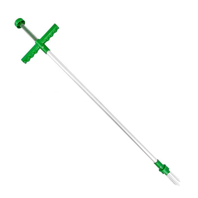 ErgoWeed Remover with Tri-Claw Design and Foot Operated Mechanism