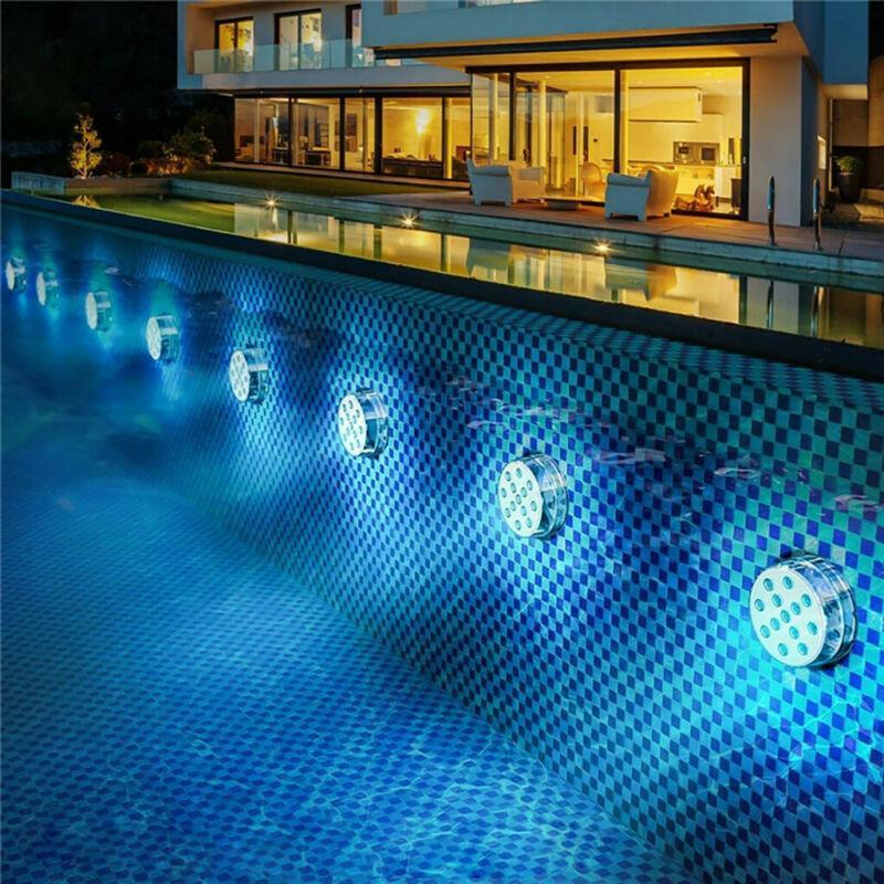 Underwater LED Pool Illumination with 12 Color Options and Remote Control
