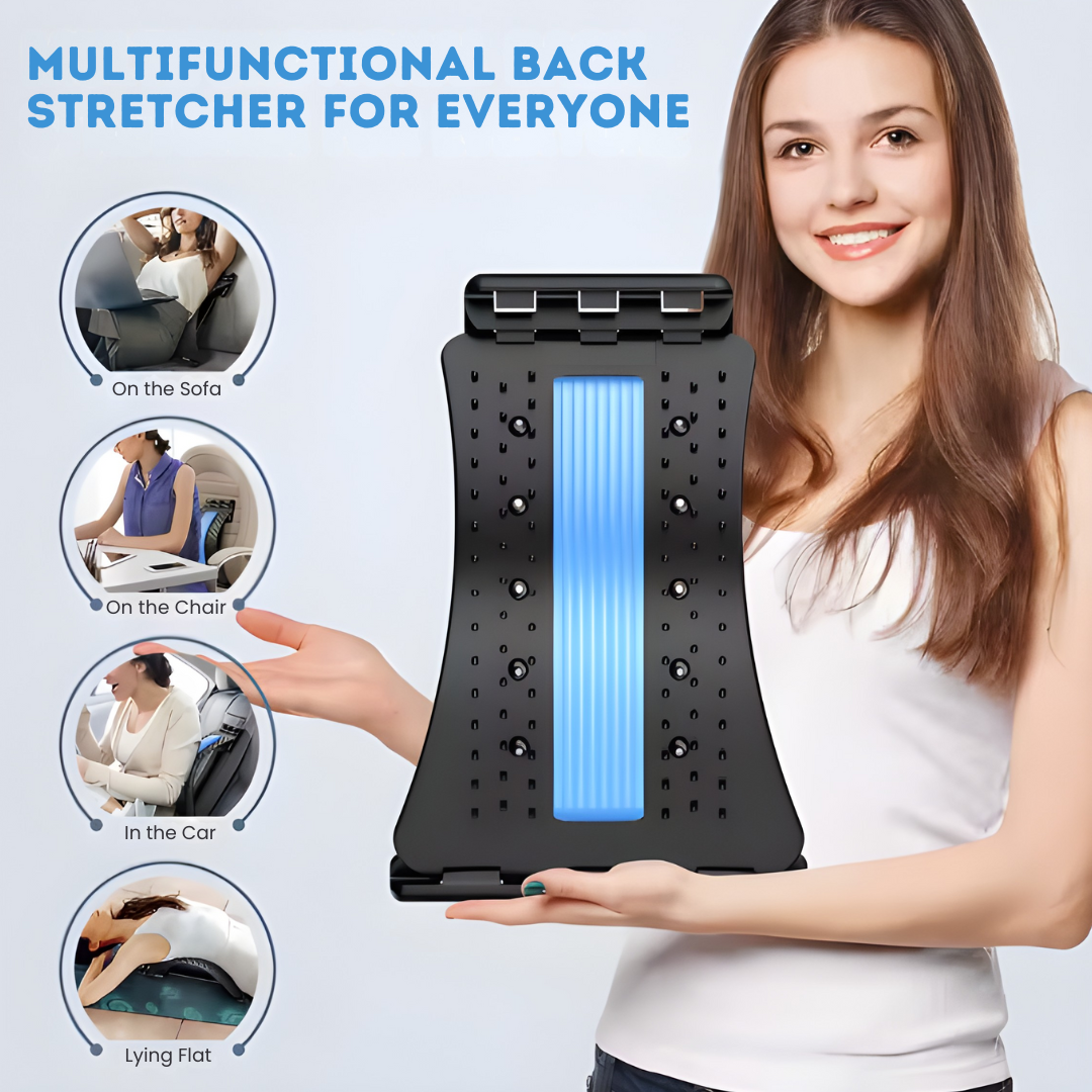 Ergonomic Lumbar Stretch Board for Back Relief and Posture Improvement