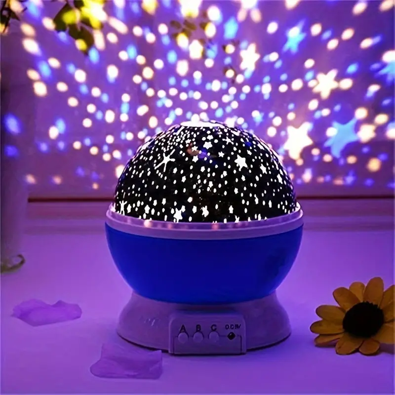 Serene Night Sky Projector with Relaxing Sounds