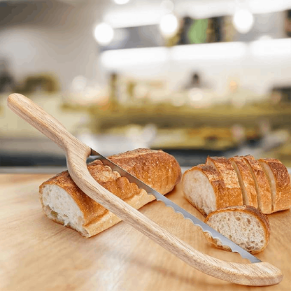 10-Inch Artisan Bread Cutter with Non-Slip Grip