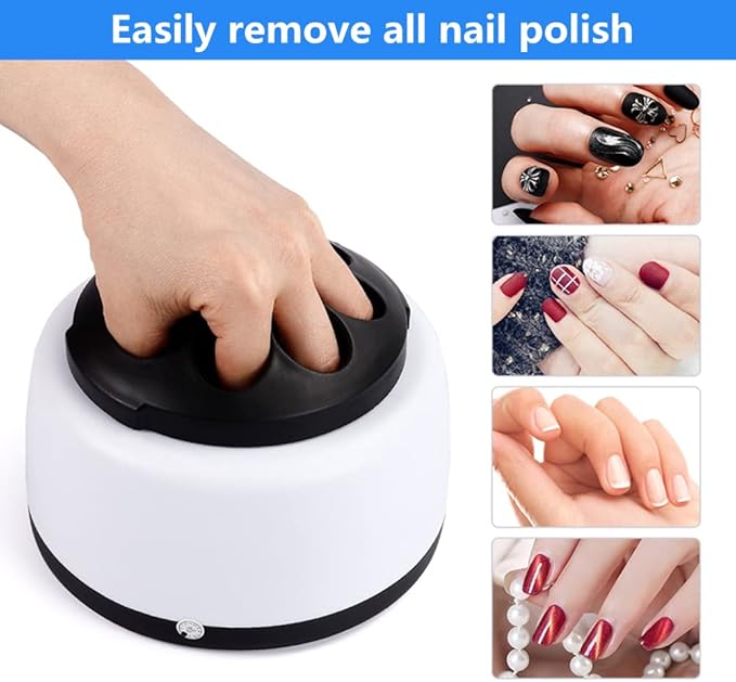 Quick & Efficient Gel Polish Remover with Steam Technology