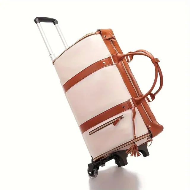 Versatile 60L Travel Duffel with Garment Organizer and Shoe Storage