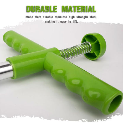 ErgoWeed Remover with Tri-Claw Design and Foot Operated Mechanism