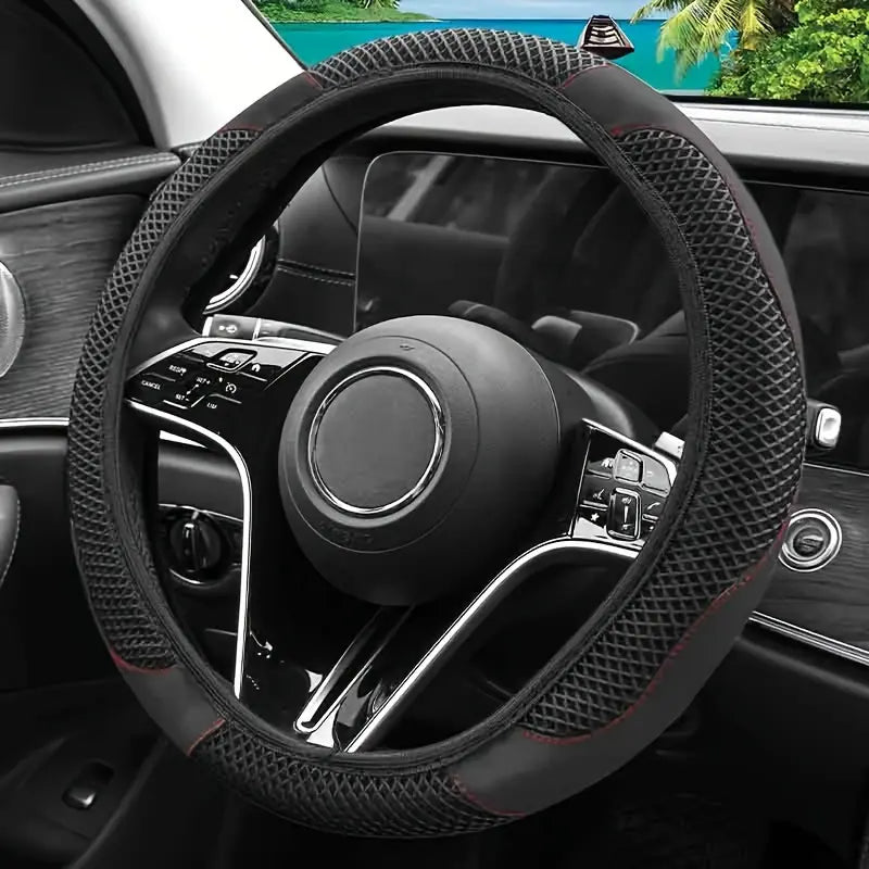 Premium Grip Steering Wheel Cover for A-Class W177 (2019-2022)