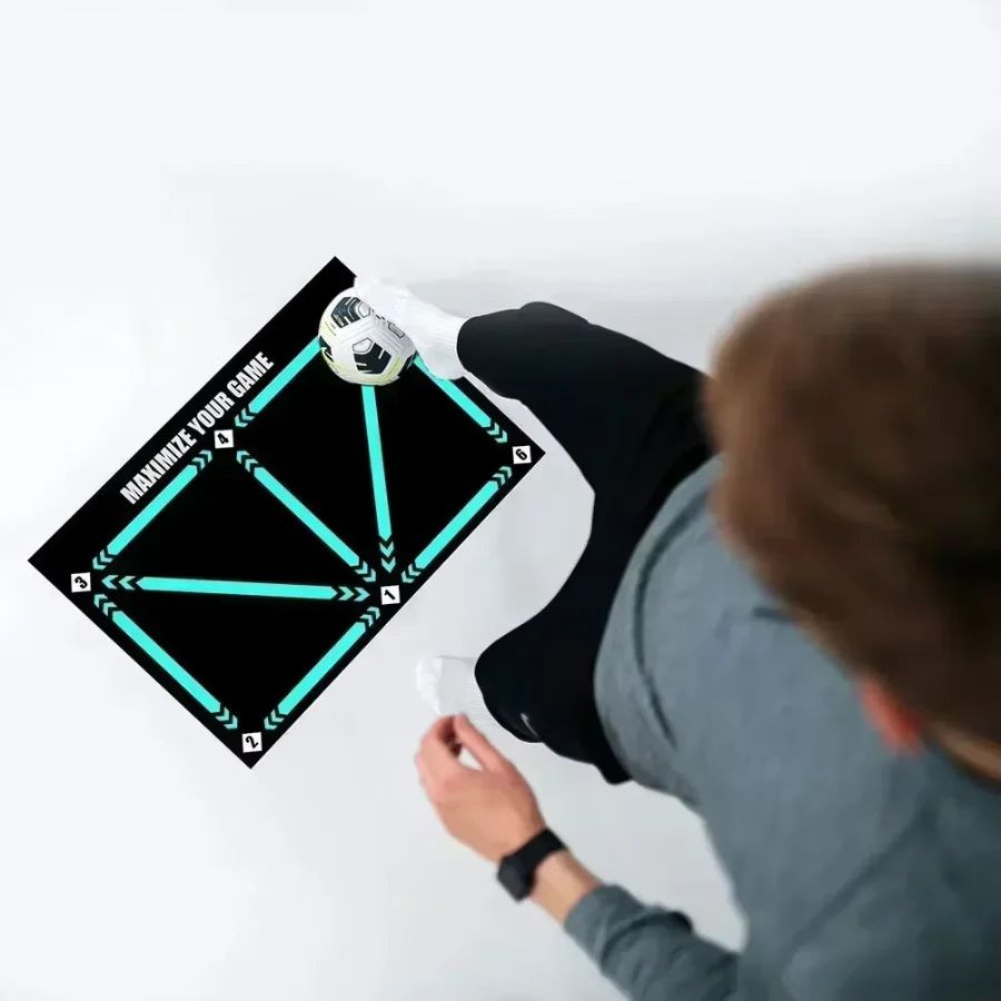 Youth Skill Development Soccer Training Mat with Video Guide