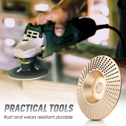 Precision Wood Shaping Disc Set for Angle Grinders