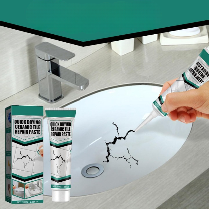 Ultimate Tile Repair Solution Kit with Spatula and Sandpaper