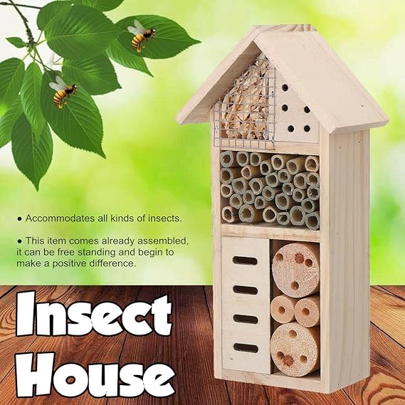 Eco-Friendly Insect Haven for Bees and Pollinators