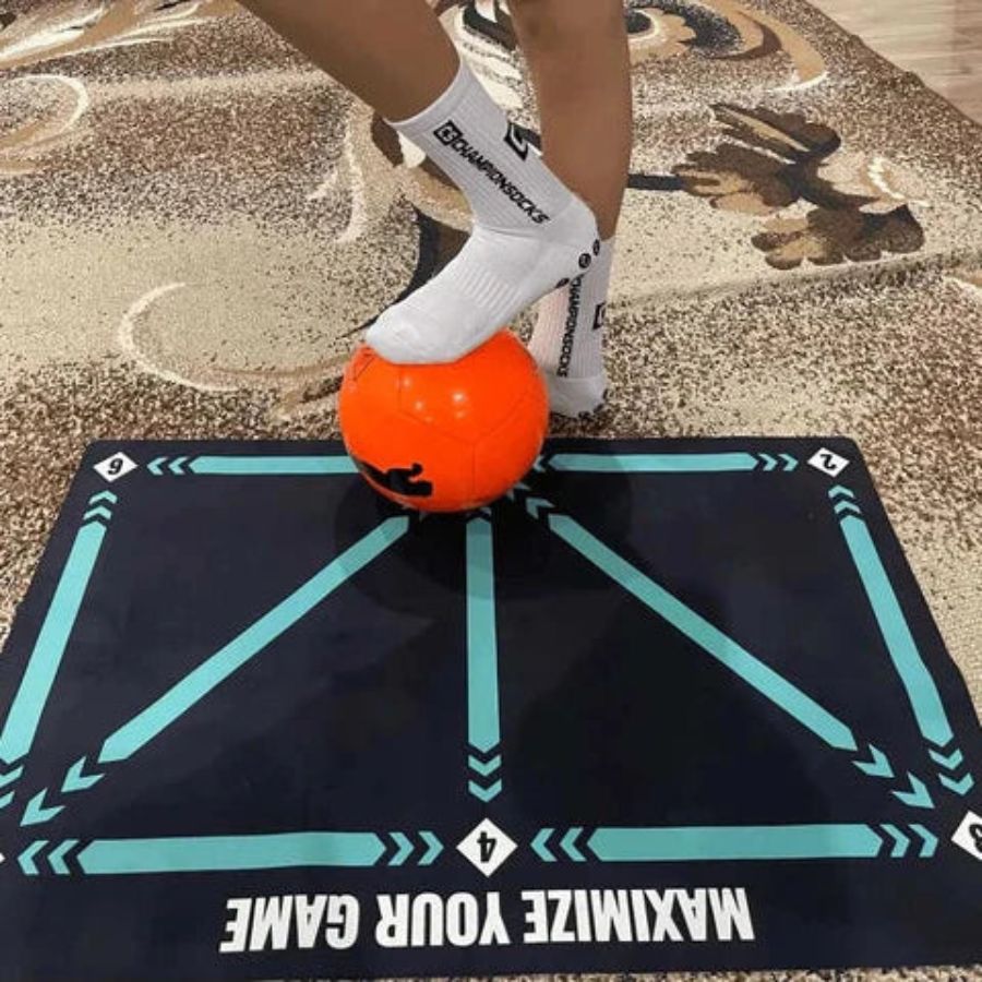 Youth Skill Development Soccer Training Mat with Video Guide