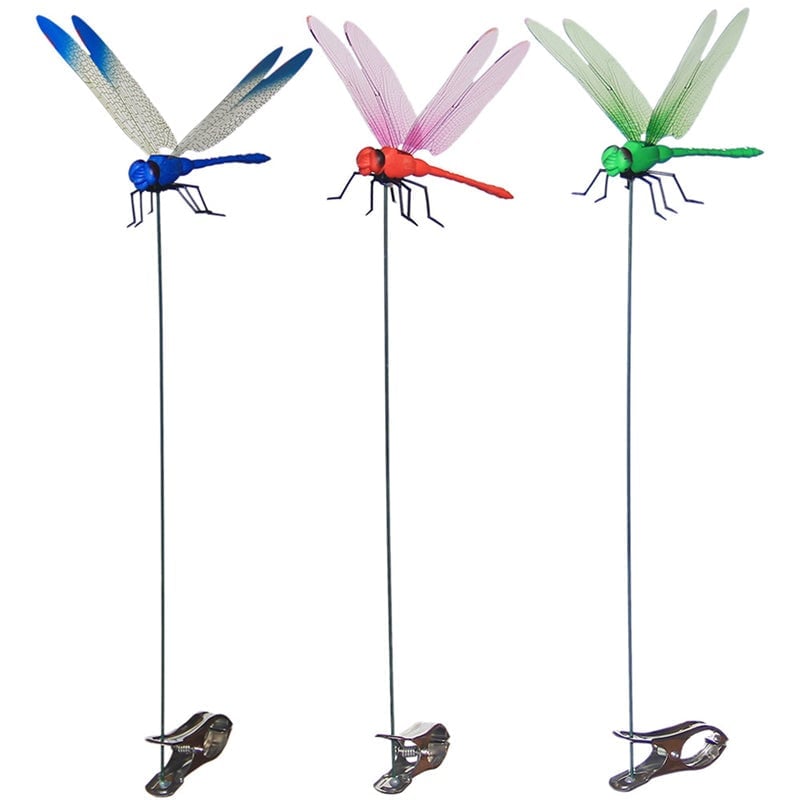 Lifelike Dragonfly Clips for Effective Mosquito Protection