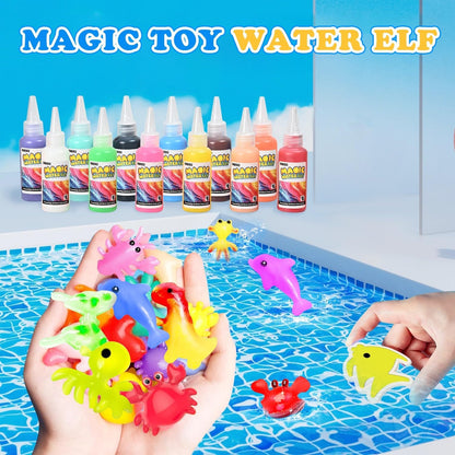 Create-A-Creature Gel Kit with 12 Colors and Molds for Kids