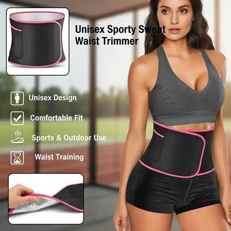 ThermoFlex Waist Trainer for Enhanced Core Sweating