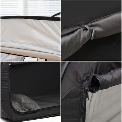 Compact Outdoor Sleeping Shelter with Zipper Closure & Bug Defense
