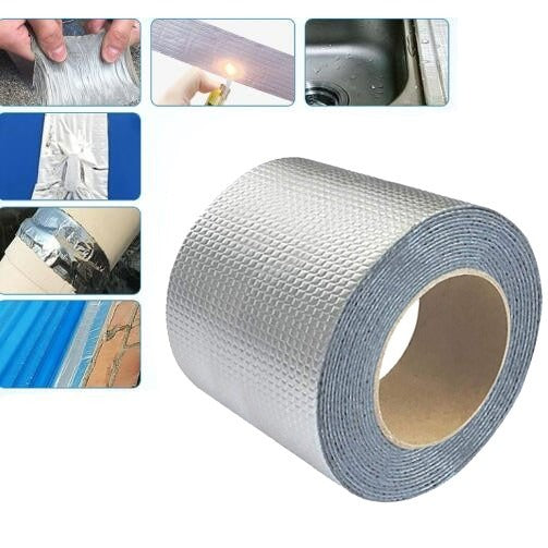 Reliable Waterproof Sealant Tape with Aluminum Foil, 5m