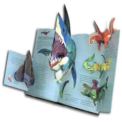 Interactive 3D Dinosaur Adventure Book with Aquatic Creatures
