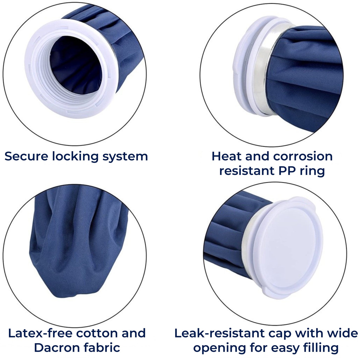 Versatile Reusable Gel Therapy Pack for Hot and Cold Relief
