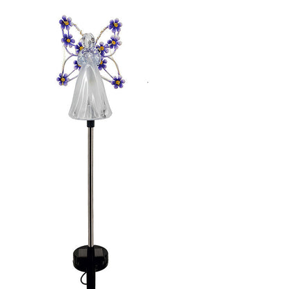 Heavenly Glow Solar Garden Light with Warm LED and Auto Activation