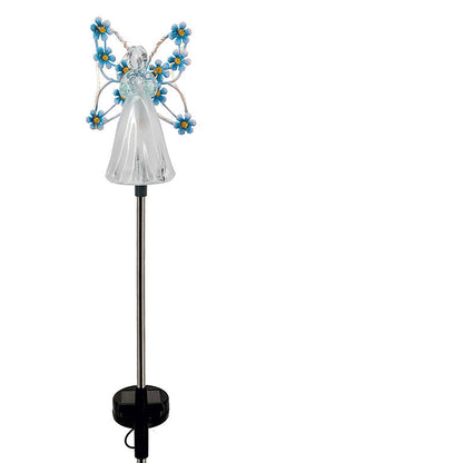 Heavenly Glow Solar Garden Light with Warm LED and Auto Activation