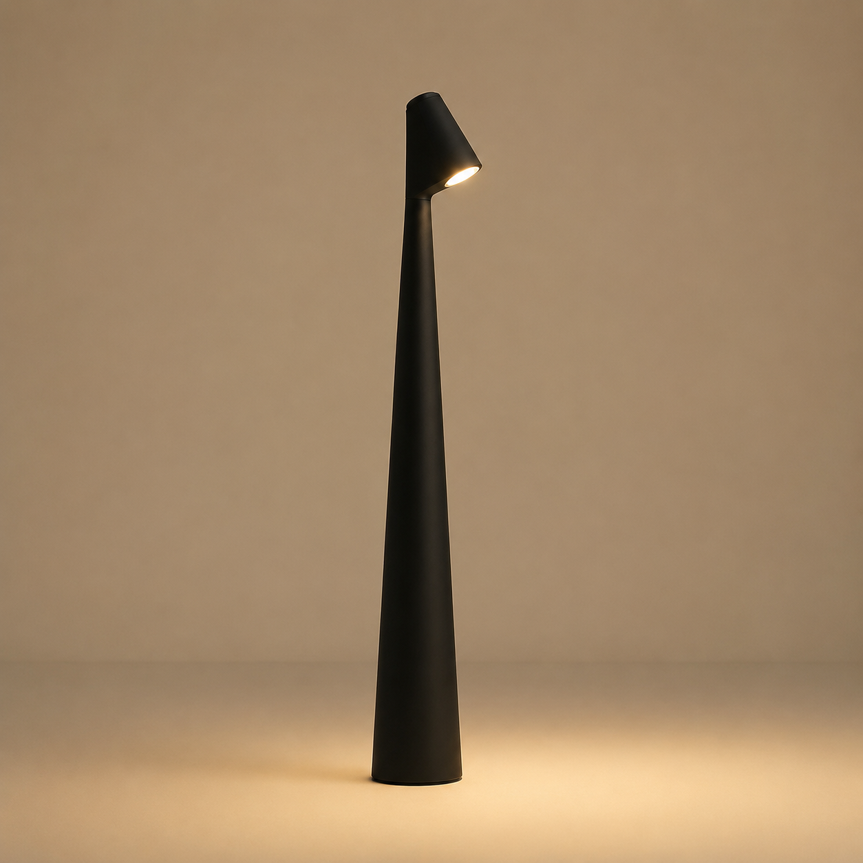 Sleek Touch-Controlled LED Lamp for Ambiance