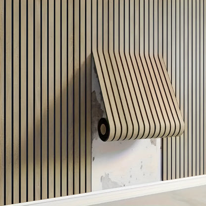 3D Wall Panel Realistic Wood Texture Self-Adhesive & Water-Resistant